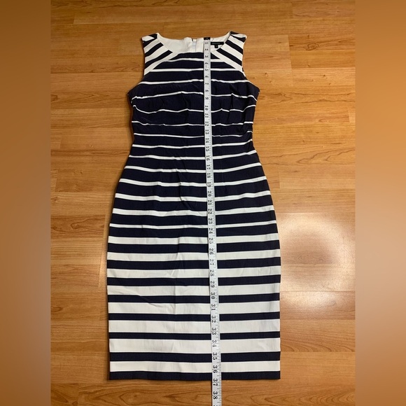 RW&CO. Striped Sleeveless Sheath Midi Dress - Size 2 - Picture 6 of 7